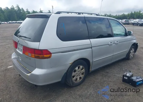 2003 Honda Odyssey Ex-L from USA, damaged, VIN 5FNRL18093B111239